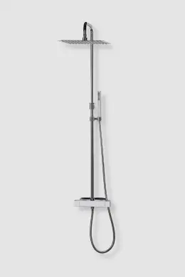 Takduschset Box 300 med Stonemix Termostatblandare 160cc Krom