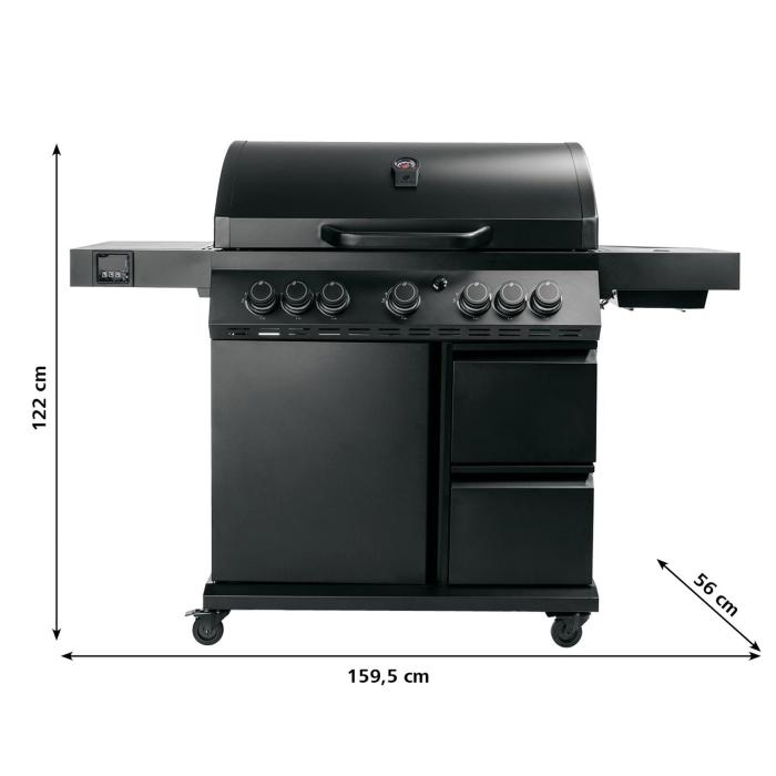 Gasolgrill Cool Black 5.2 maxX