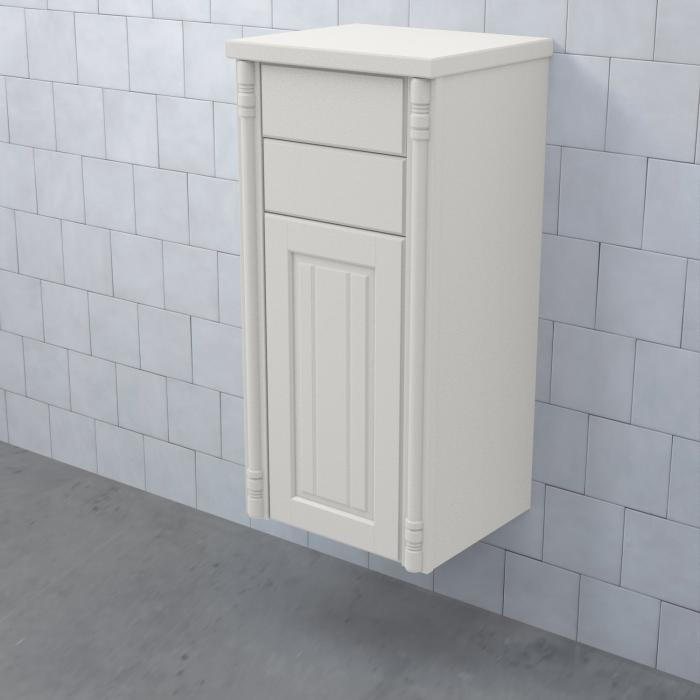 Halvhögt skåp Valhall med två lådor och en lucka