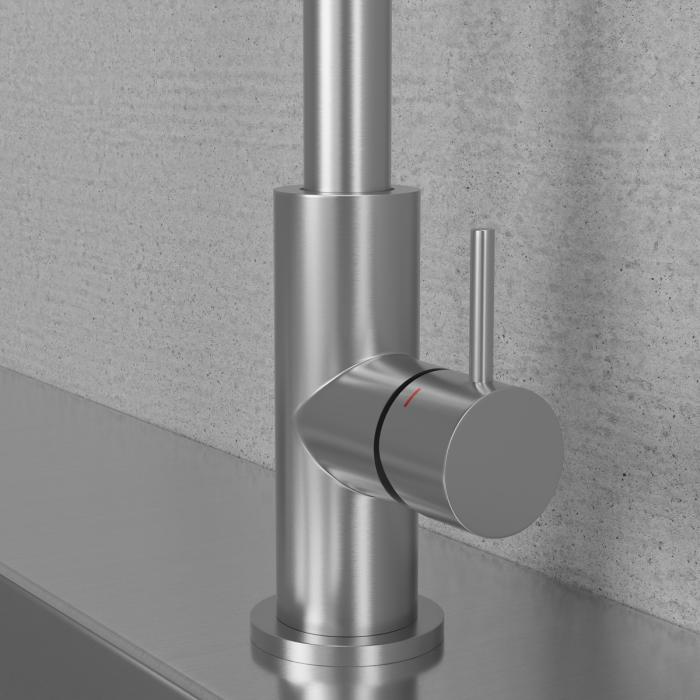 Handtag till Blandare Steel Short Bar 5mm