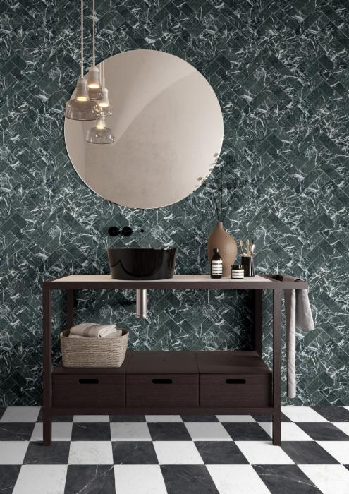 Klinker Classica Nero Marquina 30x30