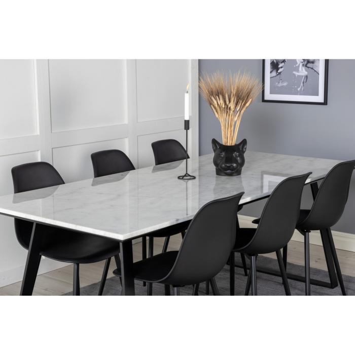 Rectangular Dining Set Estelle, Polar Plast