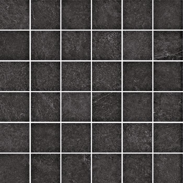 Mosaik Slate Stone Black 4,8x4,8