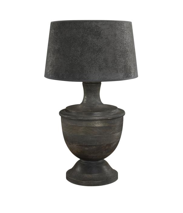 Capri Bordslampa Antikt Trä 42cm