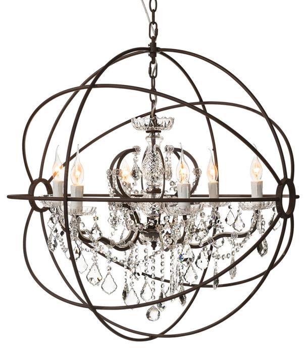 Rome Crystal Taklampa