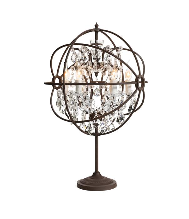 Rome Crystal Bordslampa 82cm