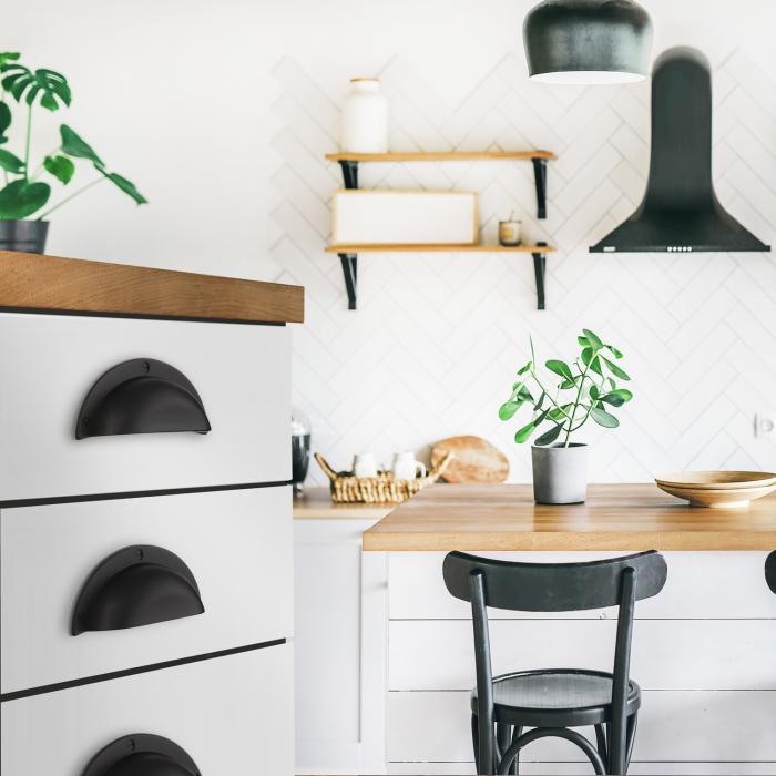 Skålhandtag cc 64 mm