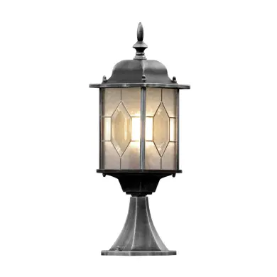 Grindlykta Milano E27 51 cm Svart/Silver