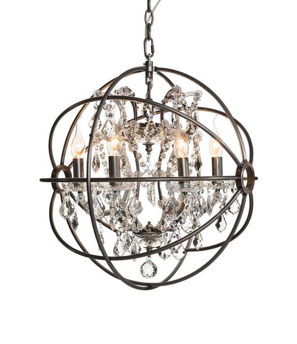 Rome Crystal Taklampa