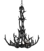 Antler Chandelier Taklampa Resin & Metall Ø90cm