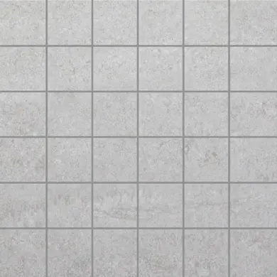 Mosaik Soft Betong Light Grey 5x5