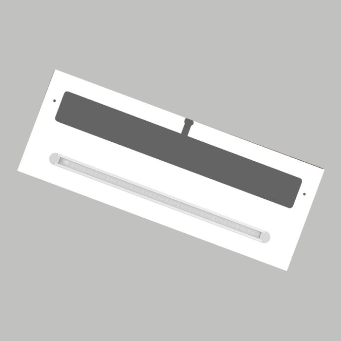 Ljusramp med ledremsa