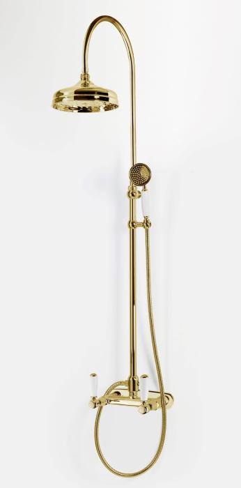 Takduschset Windsor med Revival Uni 2-greppsblandare 150cc