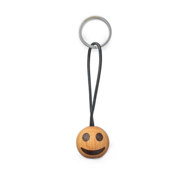 Emoji Nyckelring Ek - Ø 3 cm