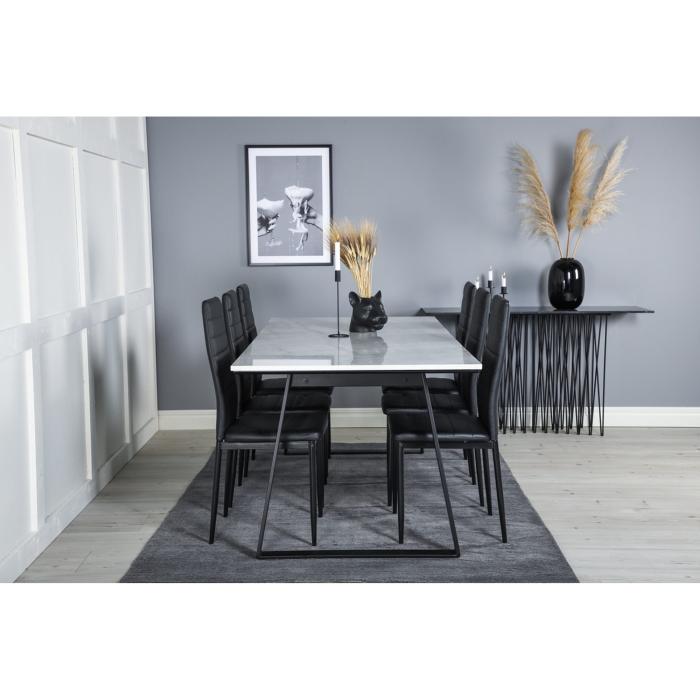 Rectangular Dining Set Estelle, Slim