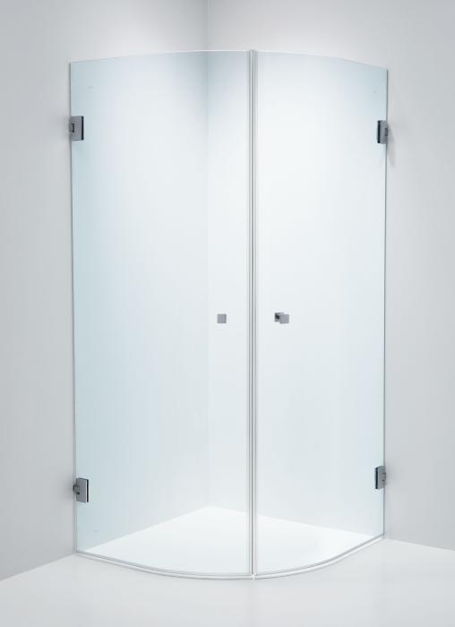 Duschhörna Corny Design Klarglas