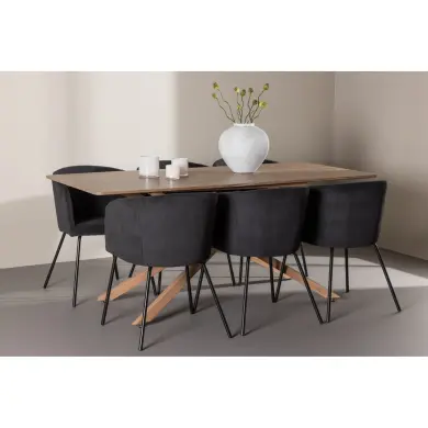 Rektangul&auml;r matgrupp Piazza, Berit