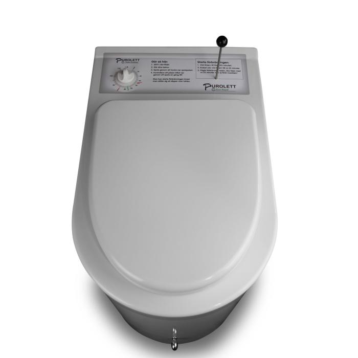 Förbränningstoalett Eco Royal Servicebefriad