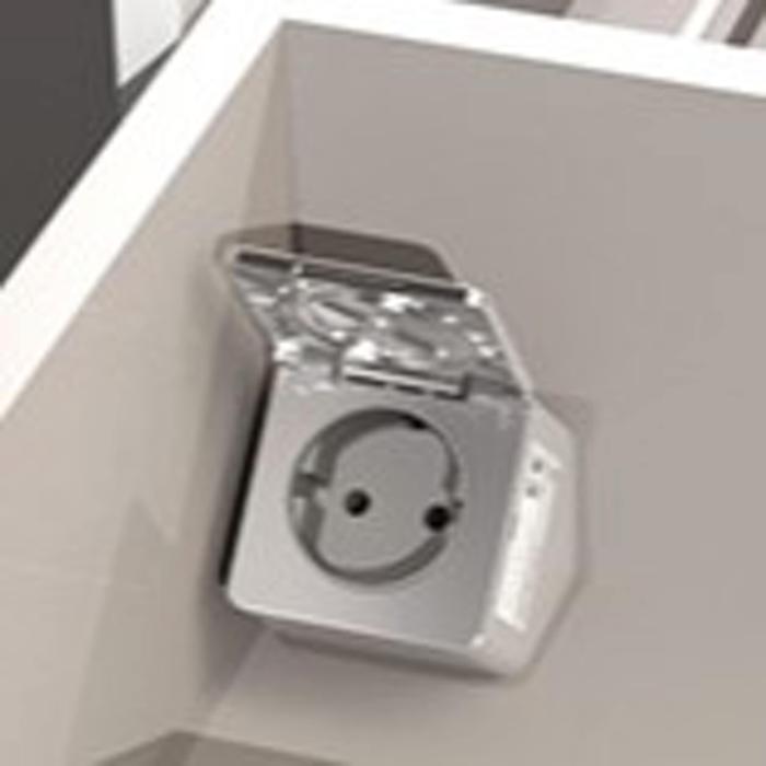 Eluttag för Saxa Spegelskåp & Kommod