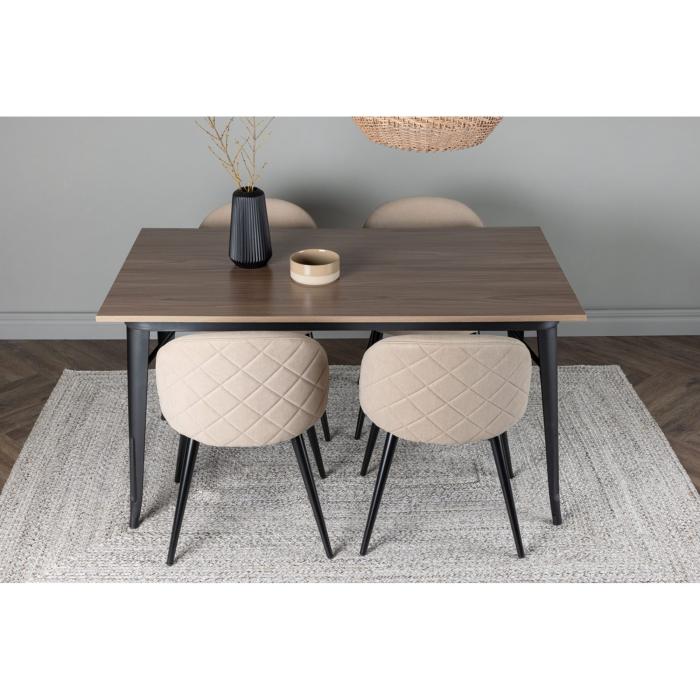 Rektangulär matgrupp Tempe, Velvet