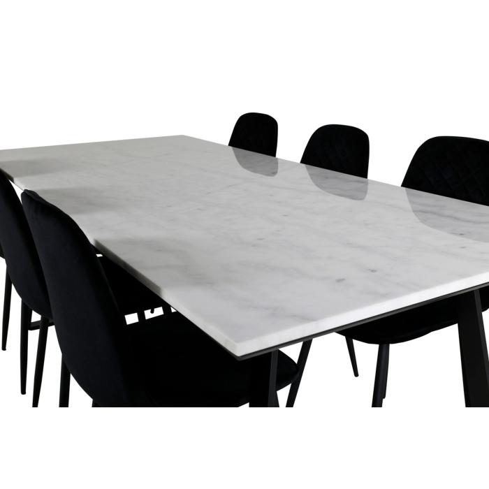Rectangular Dining Set Estelle, Polar
