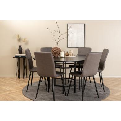 Round Dining Set Copenhagen, Windu