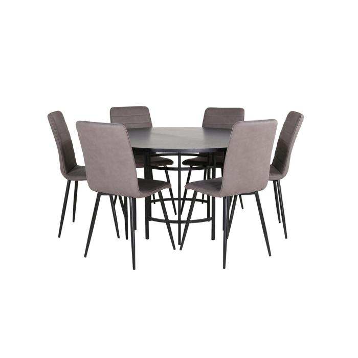 Round Dining Set Copenhagen, Windu