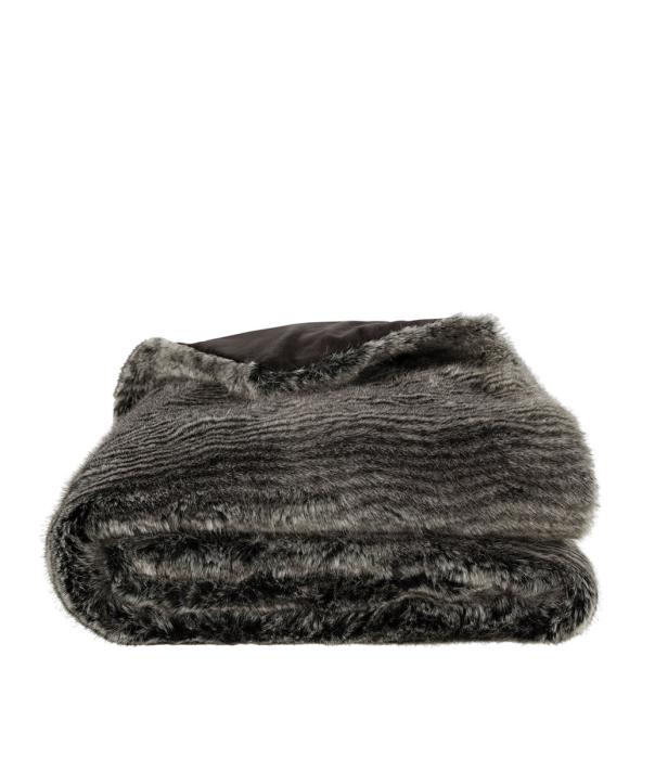 Leia Pläd Stripe Grey