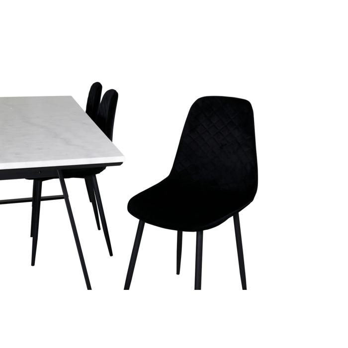 Rectangular Dining Set Estelle, Polar