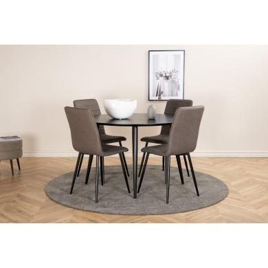 Round Dining Set Dipp, Windu