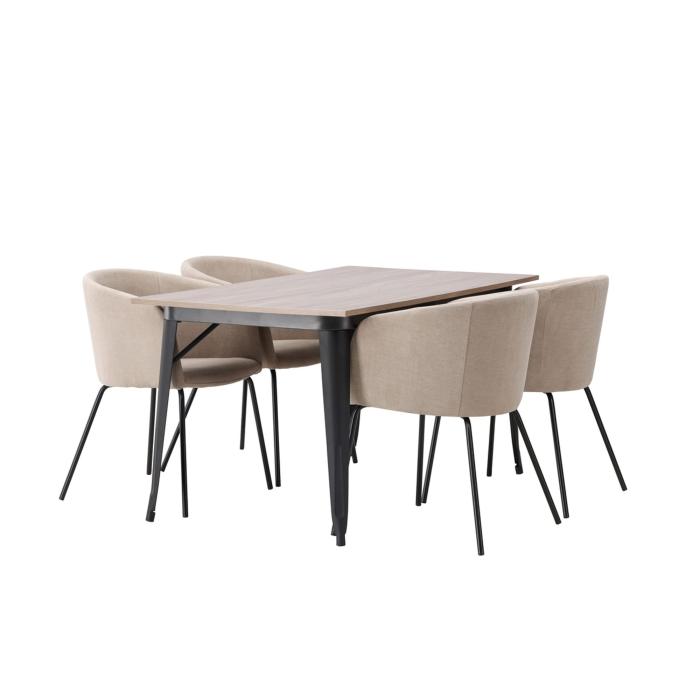 Rektangulär matgrupp Tempe, Berit