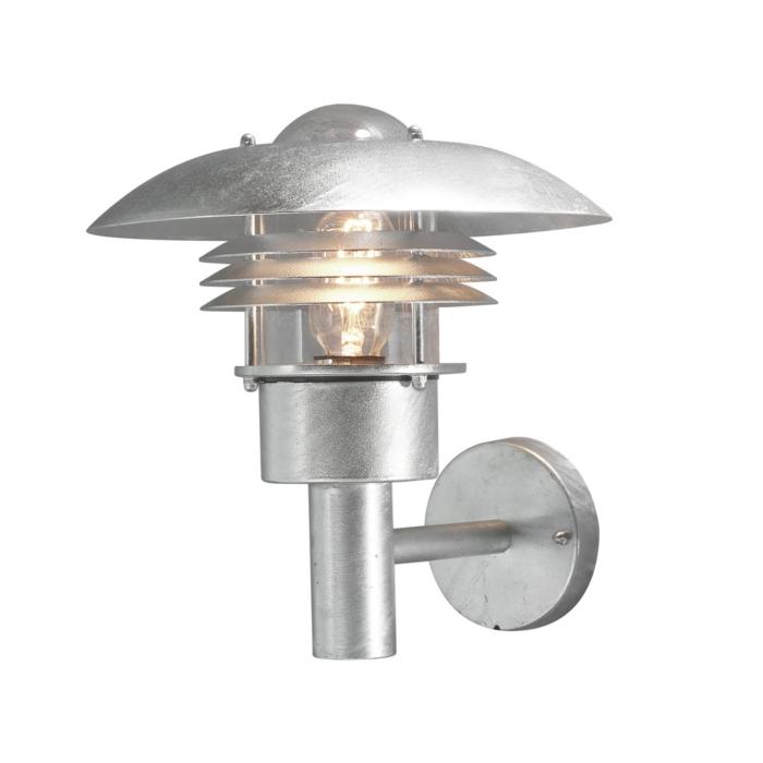 Vägglampa Ute Modena E27 Galvaniserad