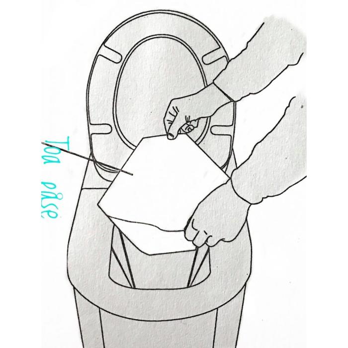 Påsar för Förbränningstoalett 500-pack