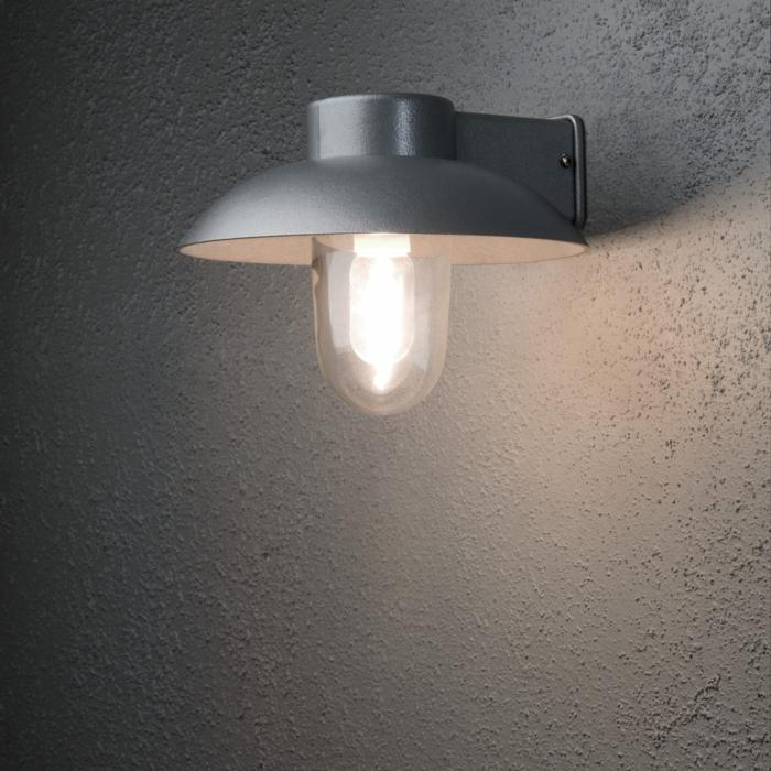 Vägglampa Ute Mani E27