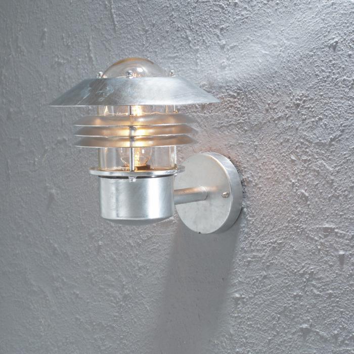 Vägglampa Ute Modena E27 Upp 23 cm