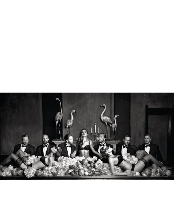 Tavla Beautiful Dominance, Plexiglas 200x120cm