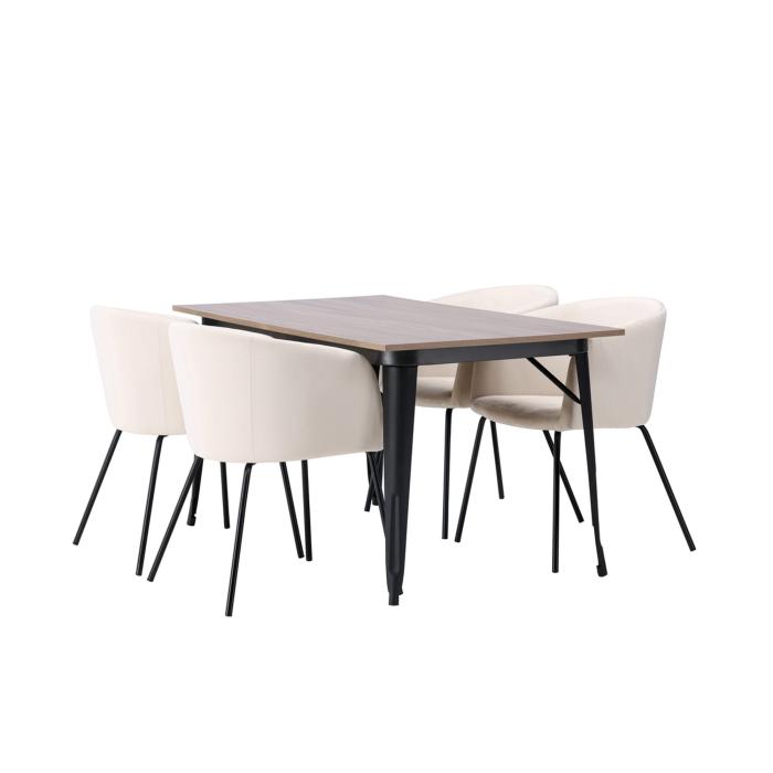 Rektangulär matgrupp Tempe, Berit