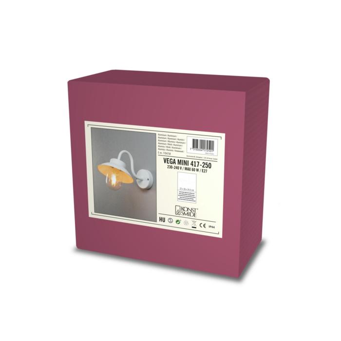 Vägglampa Ute Vega Mini E27