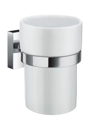 Tandborstglas med Hållare House Porslin