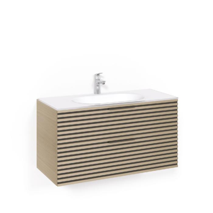 Kommod Crown 1000 Glastvättställ Edge