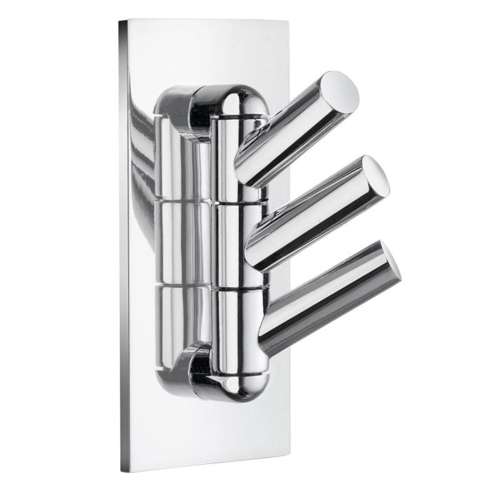 Trippelkrok Svängbar Självhäftande Fyrkantigt Fäste