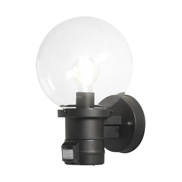 Vägglampa Ute Nemi E27 Upp PIR Rörelsevakt