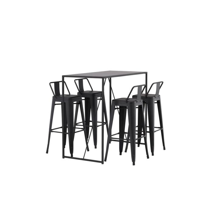 Rektangulär matgrupp Brea, Tempe Flat
