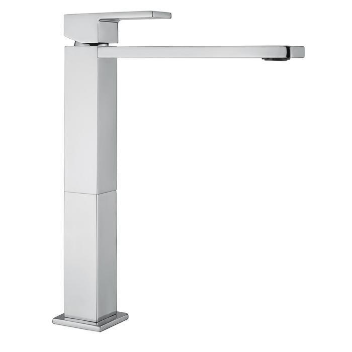 Tvättställsblandare Tetris Hög Krom