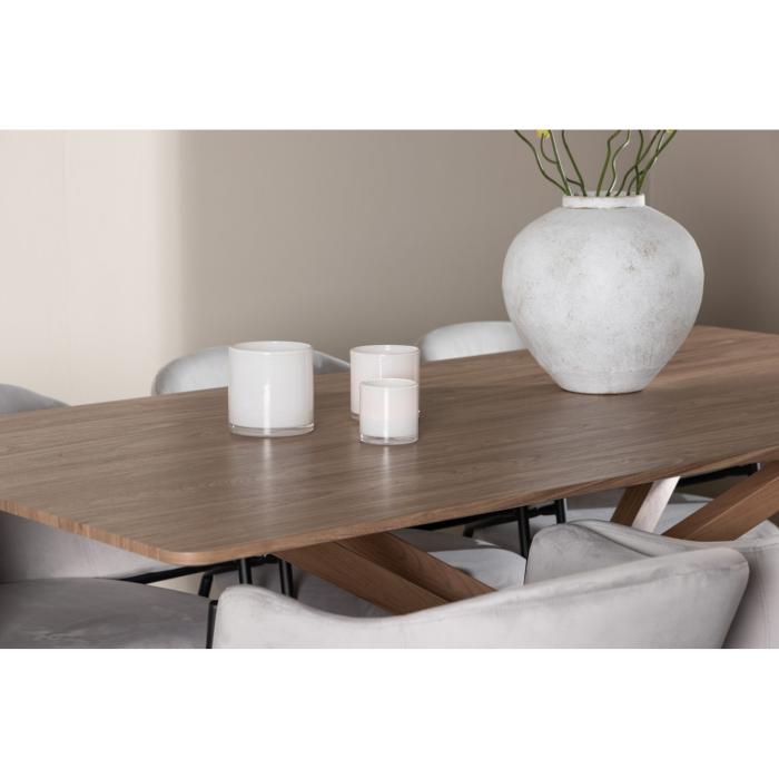 Rektangulär matgrupp Piazza, Evelina