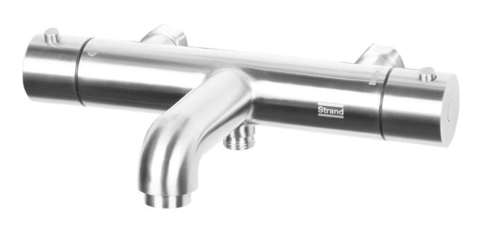 Badkarsblandare Termostat Inox 150 cc