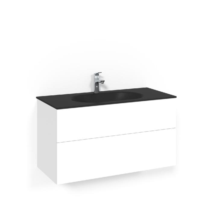 Kommod Crown 1000 Glastvättställ Edge