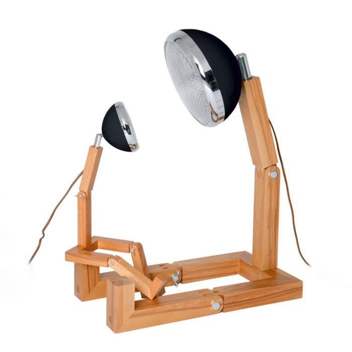 Mr Wattson Mega LED-lampa Ash