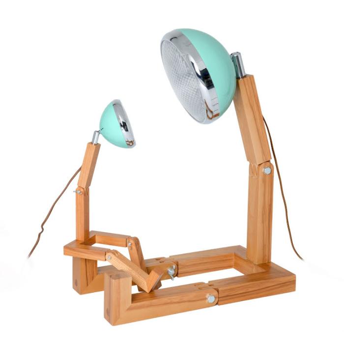 Mr Wattson Mega LED-lampa Ash