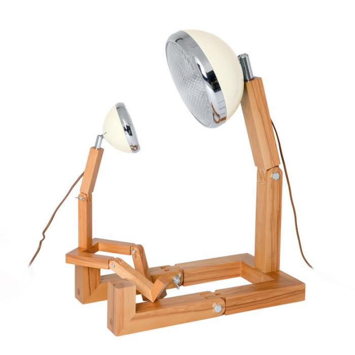 Mr Wattson Mega LED-lampa Ash